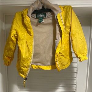 L.L. Bean Kids Yellow Jacket